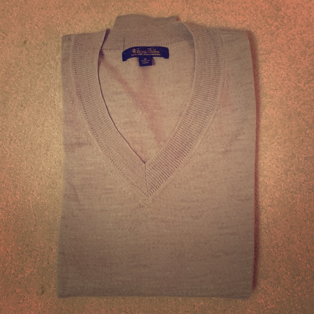 Brooks Brothers v-neck sweater